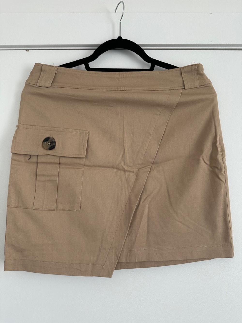 Dynamite Cargo Beige Mini Skirt